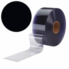 PVC strips - 200x2mm (8″x0.08") opaque  PVC strips black - rolls 
