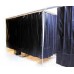 Welding PVC strip curtain - 300x2mm (12" x 0.08") bronze strips - overlap one hook 